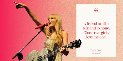 20 Best Pieces Of Relationship Advice From Taylor Swift Lyrics