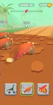 🎮 Dino Shifting Dinosaur Games Level - #55 🦖👑 #shorts #mobilegame