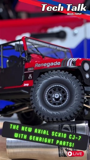 🔥 Special Tech Tack today featuring the brand new SCX10 CJ-7 from @axialadventure ! With special guest @ectosports who helped develop it! 🎁 Plus more gift ideas! #genrightoffroad #axial #axialadventures #axialracing #axialscx10 #mickeythompsontires #offroad | GenRight Off Road