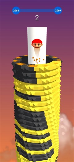 🔥 Stack Ball Gameplay | Breaking All Levels Challenge! 😱