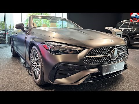 New MERCEDES CLE CABRIO 2025 - FIRST LOOK & visual REVIEW (luxury convertible)