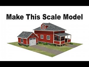 Make These Model Houses In HO Scale OO or N scale 🔥