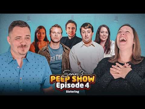 Jeremy Tries to SEDUCE Mark's Sister! 😳 Americans React to Peep Show S3E4