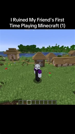I Ruined My Friend's First Time Playing Minecraft
