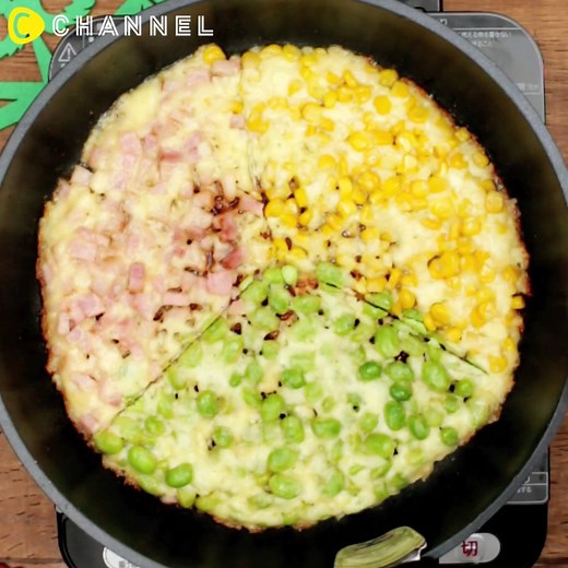 116K views · 2K reactions | 3 Kinds of Cheese Pizza via C CHANNEL...