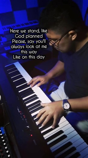 Pa jam ng Mga legend. ito na request nyo na david pomeranz . on this Day piano cover. thanks for sharing the video. #onthisday #wedding #themesong | Mark Anthony B Somoso