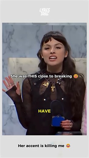Olivia Rodrigo trying NOT to laugh on SNL