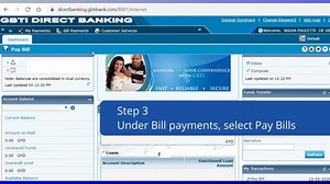 Want to pay your bills with GBTI's Direct Banking? Watch the video below and find out how! Haven't signed up for direct banking yet? You can do so here: https://www.gbtibank.com/e-banking-registration/ #GBTI | Guyana Bank for Trade & Industry Limited