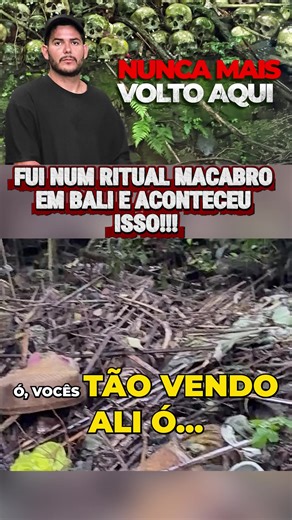 Fui em um ritual macabro m bali e isso aconteceu!!!! #corte #mrbeast | ritual em bali