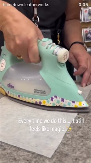 If you’ve never worked with leather before and want to try something new, Leatherific transfer sheets are a great way to start! ✨With our pre cut lamb swatches, a Leatherific transfer sheet, a digital design that you love and an iron; you can create your own leather! ✨🤩✨ it’s as simple as that! Get started today by following the link in our bio! #hometownleatherworks #leather #leatherwork #leathercraft #leatherific #diycrafts #diy #craft #hobby #leathercrafts | Hometown Leatherworks