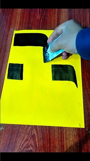 Allah Name Calligraphy with ID Card ✨ Creative Arabic Calligraphy Trick | Easy Islamic Art #shorts