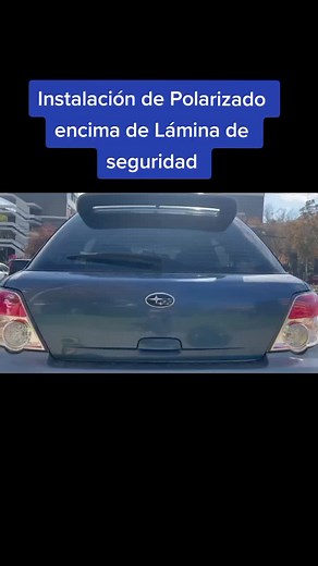 ¿Se puede instalar Polarizado encima de una lámina de seguridad? Si, si está en buen estado se le puede colocar Polarizado encima como en este caso de este Subaru Legacy #eclipsepolarizados #polarizado #iwfc #iwfchile #nanocarbon #tonolegal #legal #subaru #subaruchile #subarulegacy #legacyoutback #legacy #outback #sinmiedoalexito #tinter