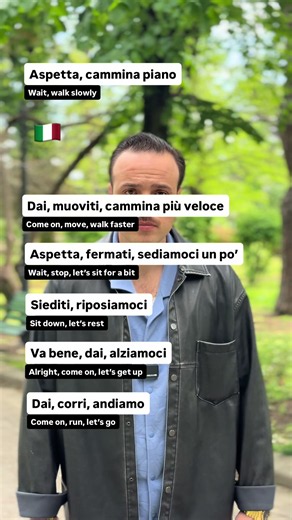 Cammina Piano, Fermati, Sediamoci: La Conversazione Italiana Divertente