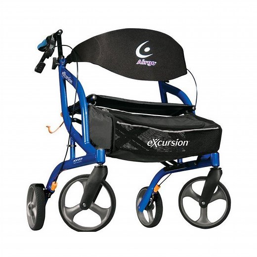 Airgo Excursion XWD Rollator - pacific blue