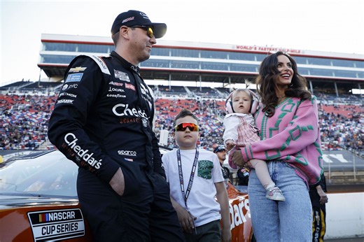 Kyle Busch features in wife Samantha’s hilarious video on ‘DIY disaster’