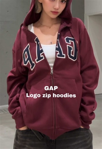 【再入荷⚠️】大人気GAPロゴパーカーが再入荷してます✨完売前にお早めに！ #gapstaff #gap #gap新作 #スウェット #fyp