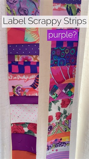 Adding machine tape reborn as a scrappy strip medium #quilting #scraps #mixedtape