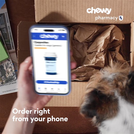 You get everything else delivered, so why not get your pet meds delivered too? And now get 20% off with code RX20. | Chewy