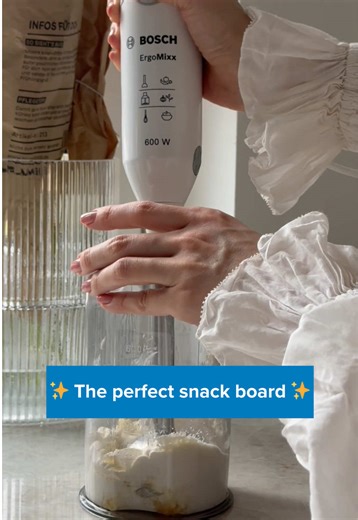 Create a Snack Board Fit for Royalty Using Bosch Blender