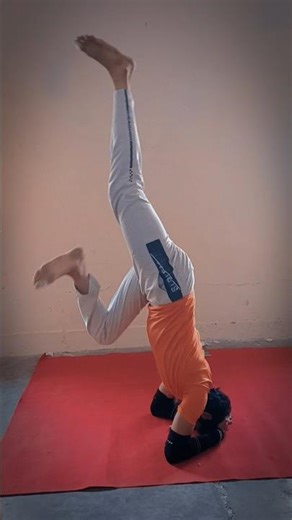 Shirshasana (Headstand Pose)#yoga #shortvideo #viral
