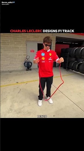 Charles Leclerc Designs F1 Track #automobile #car #shorts #car #f1