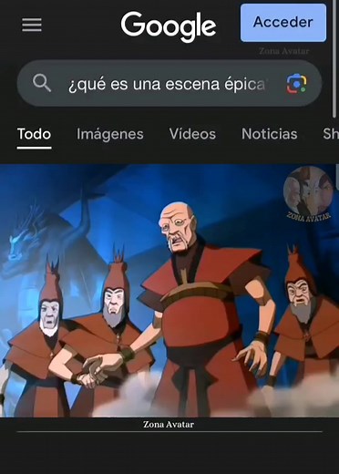Escena Épica de Avatar: Roku, el Avatar No Ocupa Destruir el Templo