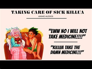 Taking care of sick killua ll killua x listener