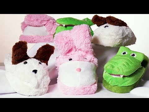 Crazy Slippers – Funny Plush Animals Move With Every Step!