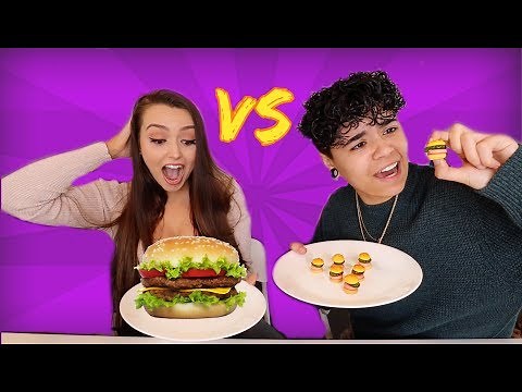 GIANT VS TINY CHALLENGE!
