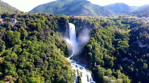 Explore Marmore by drone: World's tallest man-made waterfalls - Worldwide