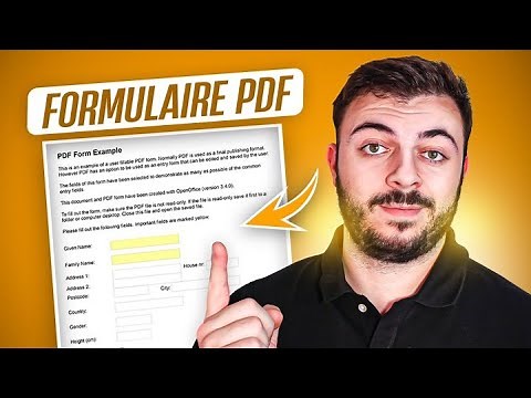 Créer des Formulaires PDF : Utilité et Tutoriel Complet