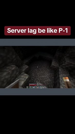 Server lag be like: Minecraft P-1 moments