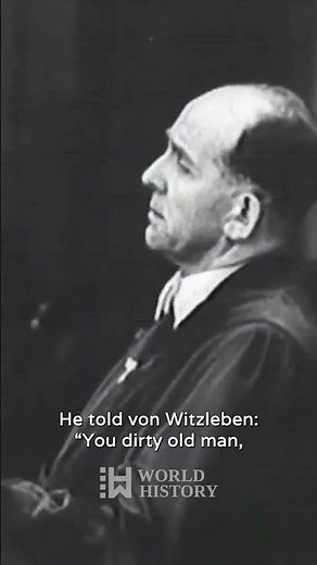 Nazi Show Trial: Field Marshal Erwin von Witzleben’s Final Stand #shorts #history #ww2