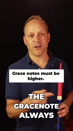 Bagpiping 101: The gracenote rule is key! Higher notes on lower notes. Can't play G on G. Learn more: https://bagpipelessons.com/masterclass #BagpipeTips #MusicLessons #Gracenotes #LearnBagpipes #ScottishMusic