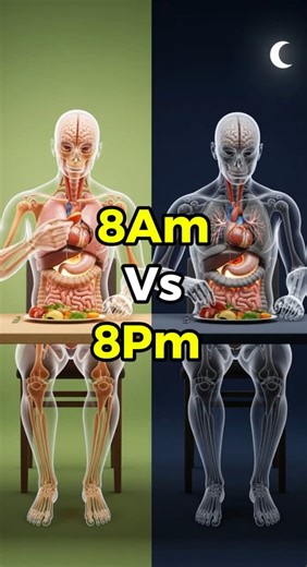 What Happens Inside Your Body When You Eat at 8 A.M VS. 8 P.M