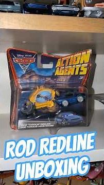 Disney Cars 2 Action Agents Rod Redline #Cars #Disneycars #Disney #lightningmcqueen #pixar