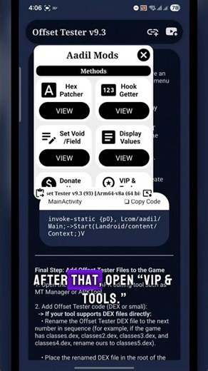 Activate Offset Tester VIP Account #offsettester #aadilmods #modding #moddingtool #vip #foryou