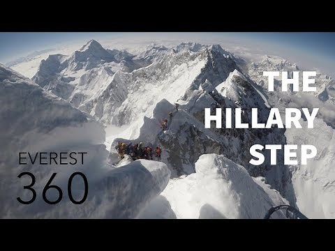 Hillary Step Panorama - Mount Everest 2018