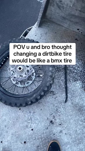 Changing Dirtbike Tires: A Beginner's Perspective