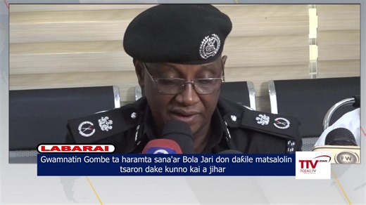 Gwamnatin Gombe ta haramta sana'ar Bola Jari don daƙile matsalolin tsaron dake kunno kai a jihar Don ƙarin bayani, za ku iya kallon cikakkun shirye-shiryenmu a kan decodan DStv lamba ta 393, startimes lamba ta 183 , Canal plus Niger @ 288 , da kuma daecodaan Gotv lamba ta 18. #tozalitv #Labarai #LabaranHausa #labaranduniya #newsfeed #NewsUpdate #newspaper #magazine #virals #arewa #arewapeople #trending