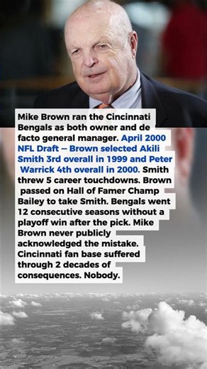 1 GM Pick at #2. 1 Pro Bowler Bypassed. 12 Years of Regret. The Bengals Got Nothing.