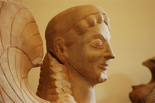 Greek Goddess Sphinx Embodied Concept of Knowledge as Power - GreekReporter.com