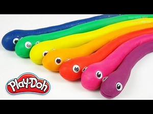 Learn Colors and Number Play Doh Animals Molding Clay Surprise Toys for Kids