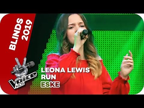 Leona Lewis - Run (Eske) | Blind Auditions | The Voice Kids 2019 | SAT.1