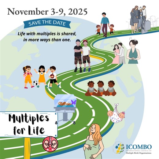 𝐓𝐡𝐚𝐧𝐤 𝐲𝐨𝐮 𝐟𝐨𝐫 𝐛𝐞𝐢𝐧𝐠 𝐩𝐚𝐫𝐭 𝐨𝐟 𝐌𝐮𝐥𝐭𝐢𝐩𝐥𝐞s for Life! Thank you to everyone who followed along, shared posts, and joined the discussions during our awareness week. Your comments, questions, and examples helped us show what “multiples for life” looks like in real settings: pregnancy, early years, school, adolescence, adulthood, and the surrounding support. We’d like to hear what you thought. What worked for you? What was missing? What should we cover next time? Tell us in 