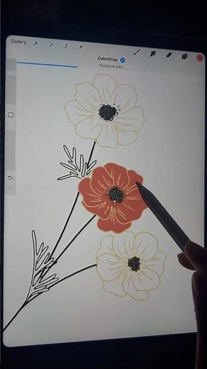 Fix White Gaps When Using Color Drop in Procreate – Quick & Easy!