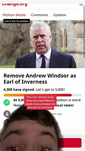 Petitions don’t work I get that but it lets our voice be heard #fyp #foryou #foryoupage #xybca #royals #royalfamily #princeandrew #theroyalfamily