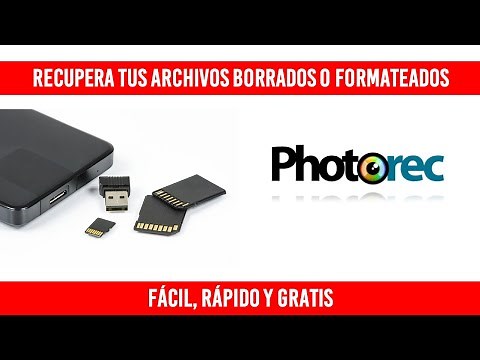 🚨PHOTOREC RECOVERS YOUR DELETED FILES FROM HARD DRIVES, USB, SD CARDS, COMPLETELY FREE AND EASY 2...