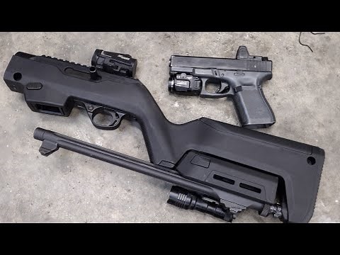 Ruger PC Carbine Magpul Backpacker stock 9mm review