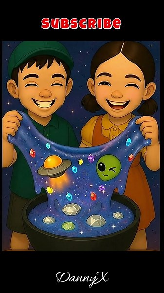 Squid Game ASMR UFO Alien Slime Invasion 👽🛸🌌✨ #asmr #ufoslime #alienslime #squidgame #alien #galaxy